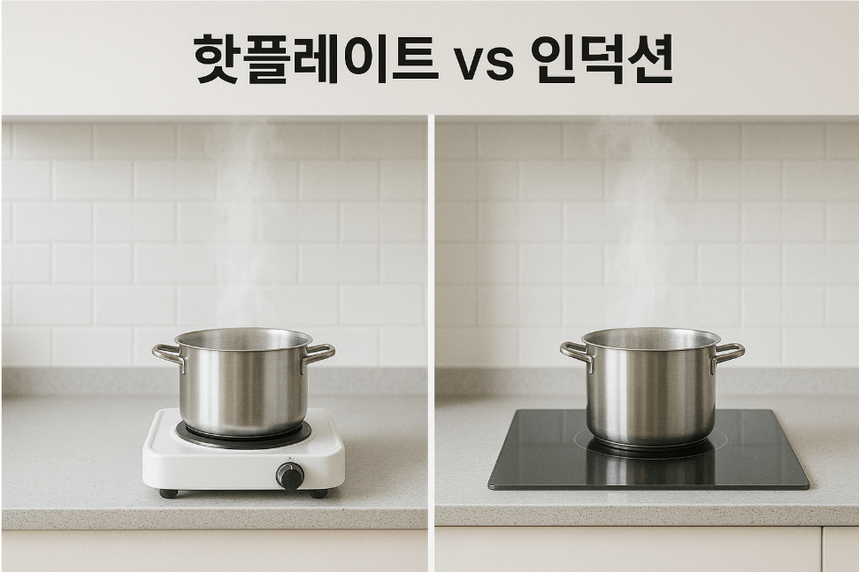 핫플레이트 vs 인덕션