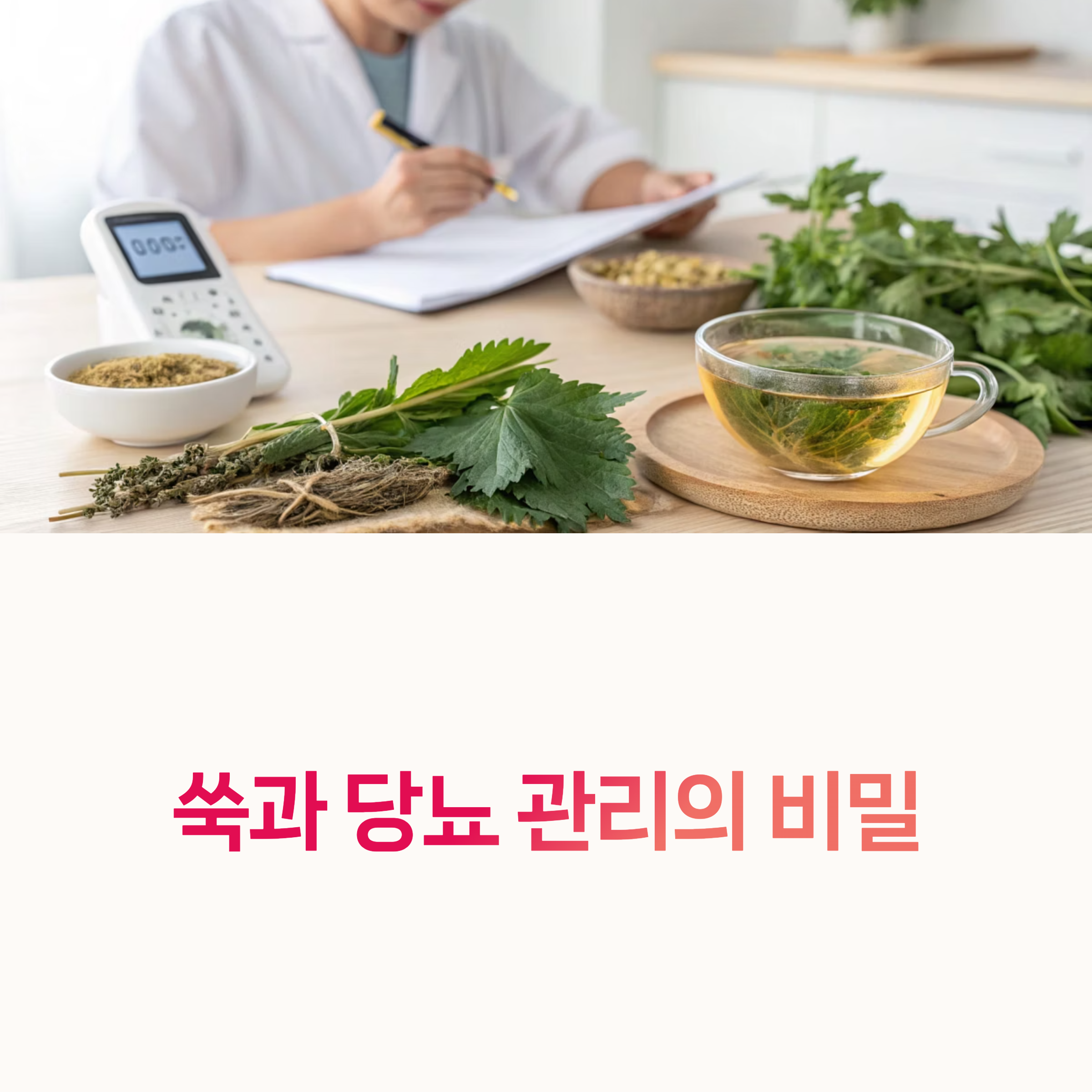 쑥혈당, 당뇨식품,