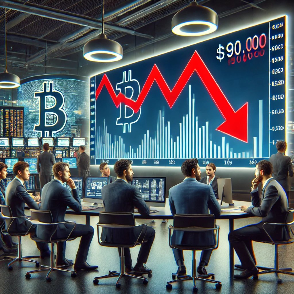 비트코인 9만달러 깨지는 인포그래픽