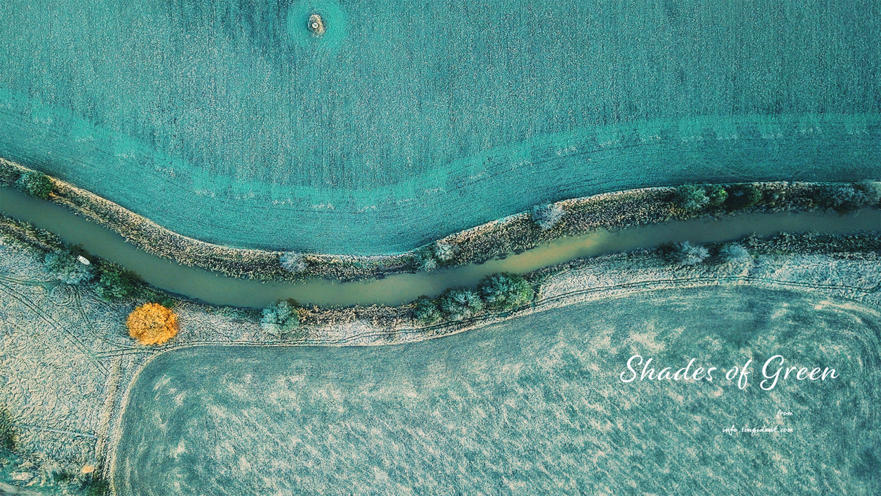 09 청록색 들판 C - Shades of Green 청록색배경화면