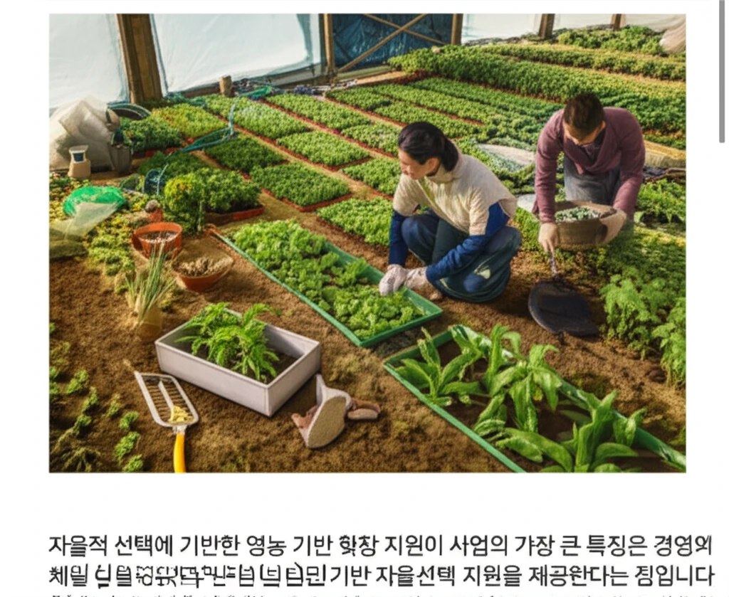 2025 영월군 청년농업인 맞춤 지원..