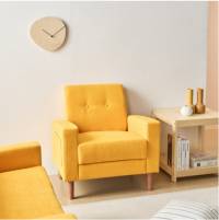 수오 밀리 생활발수 패브릭 1인용 좌식 겸용 소파