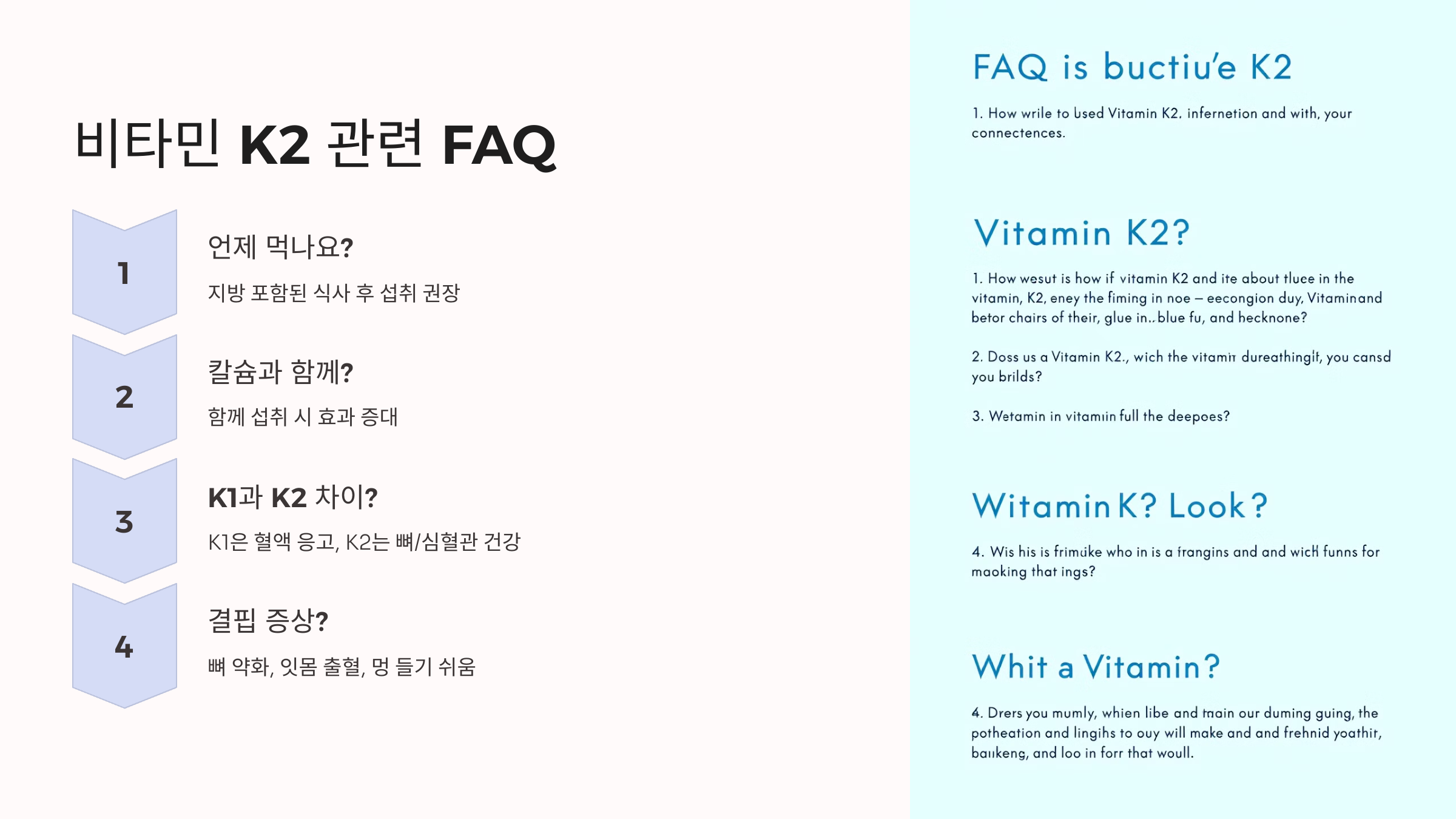비타민K2와 관련된 사진입니다.