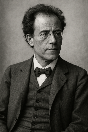 구스타프 말러(Gustav Mahler, 1860~1911)의 초상