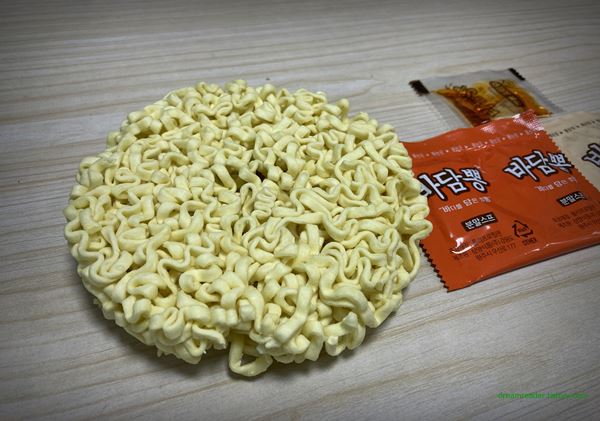 삼양 바담뽕 짬뽕 라면 2022년 6,7월 면