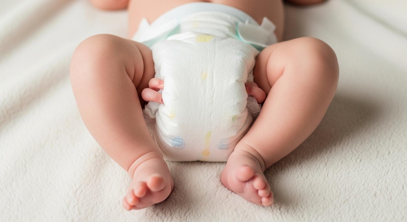 신생아 기저귀 텀