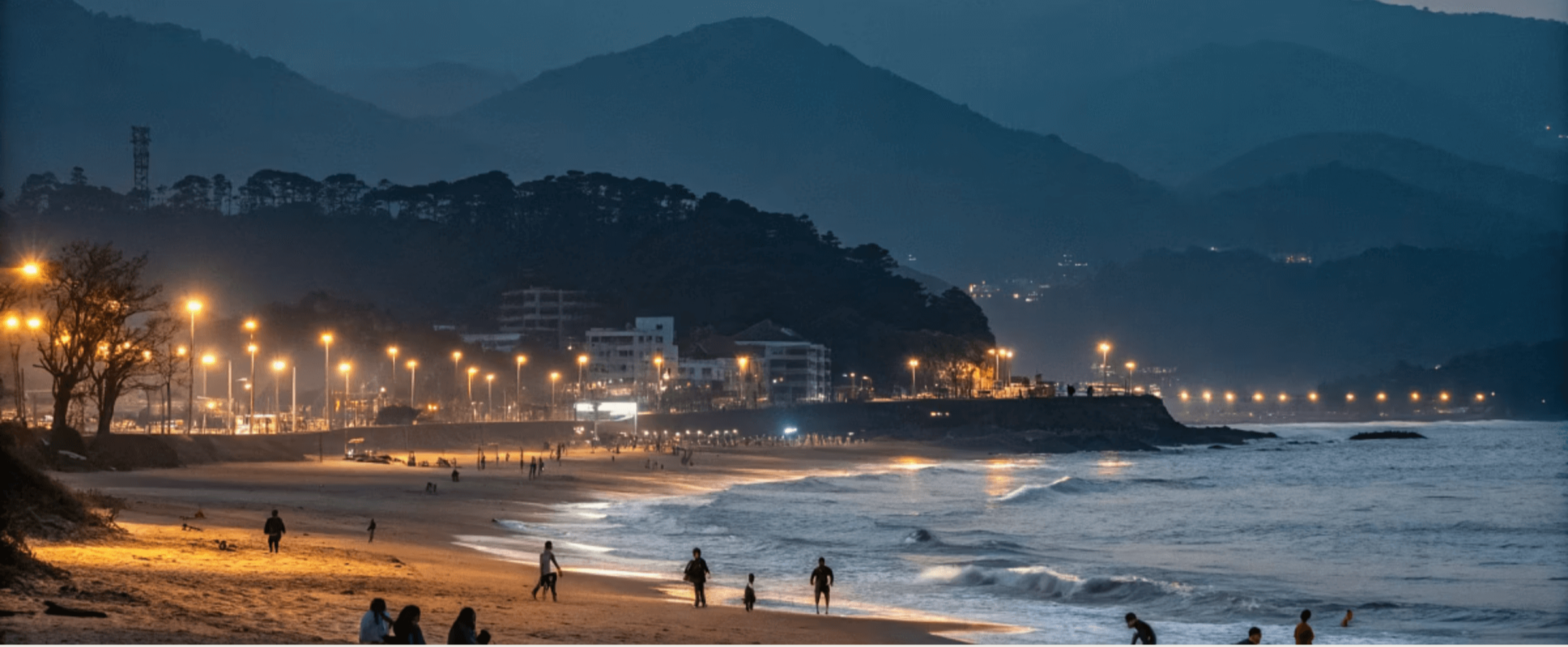 해수욕장 이미지