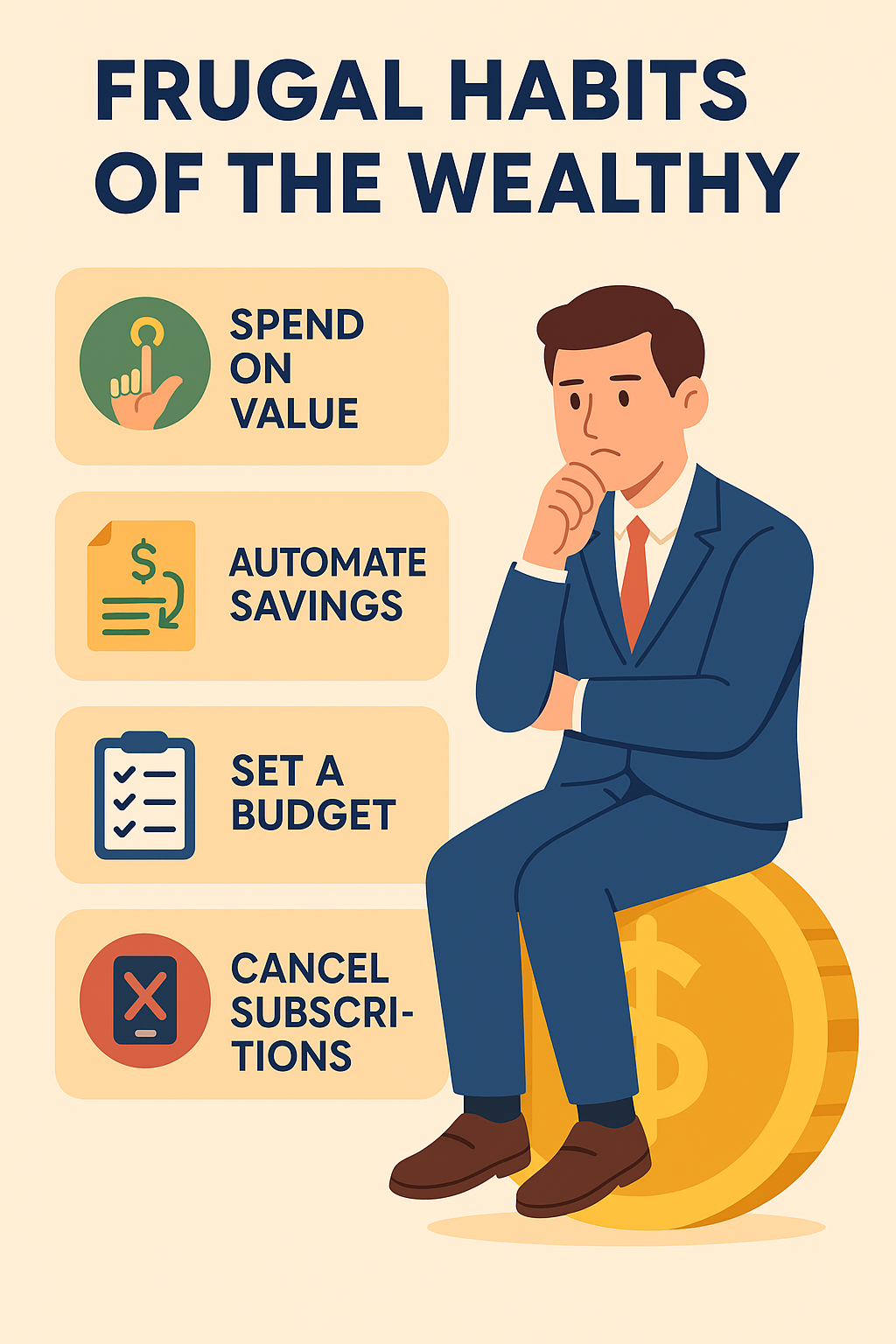 근검 절약 이미지