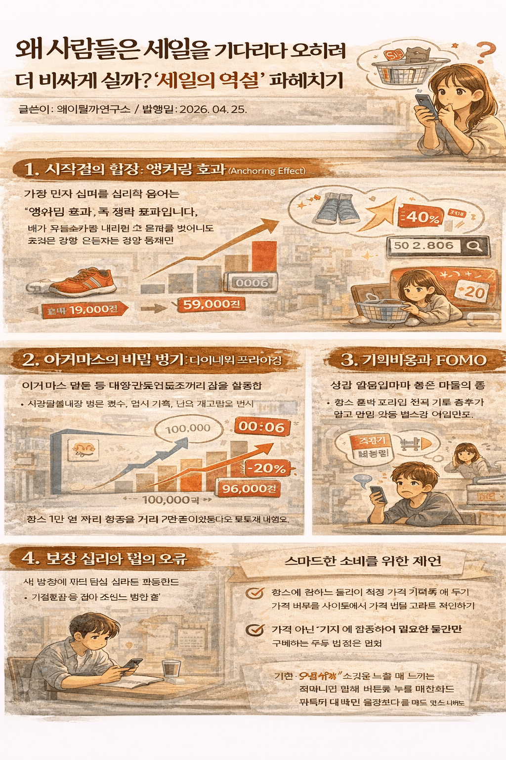 세일 기다렸는데 더 비싸게 샀다 소비자를 속이는 &lsquo;세일의 역설&rsquo;