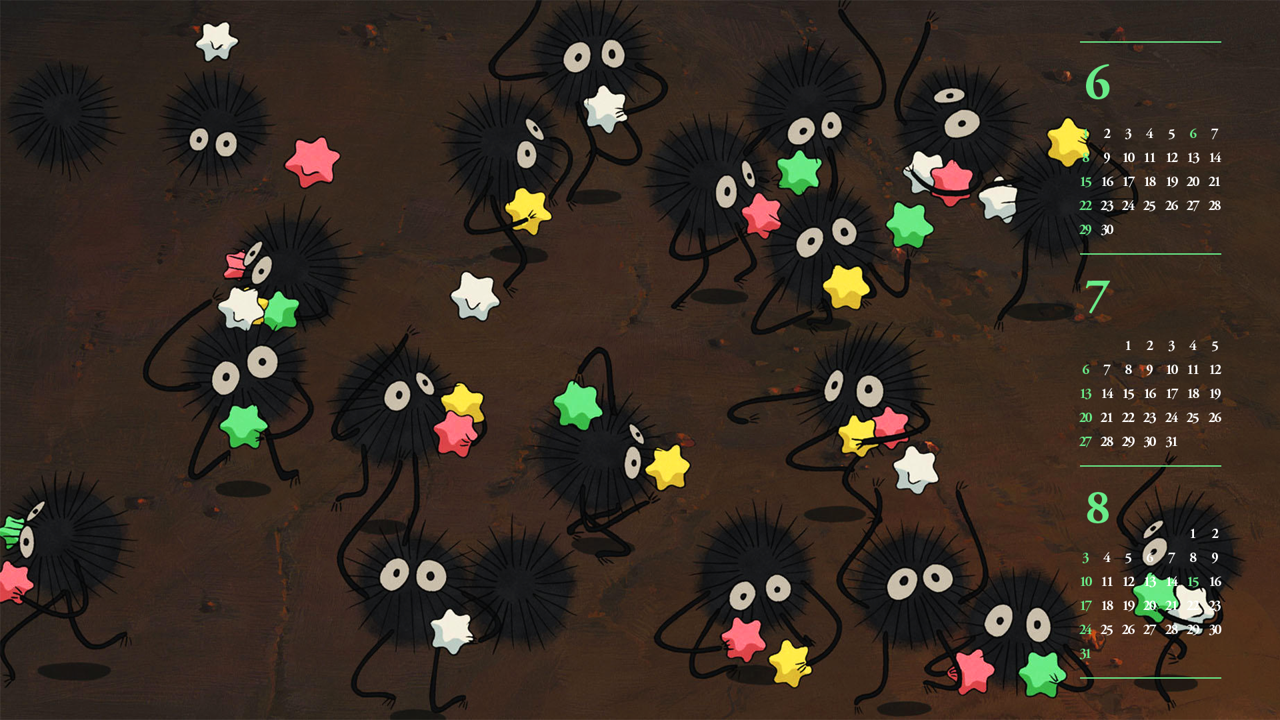 10 숯검댕이 B - 2025년7월 노트북배경화면