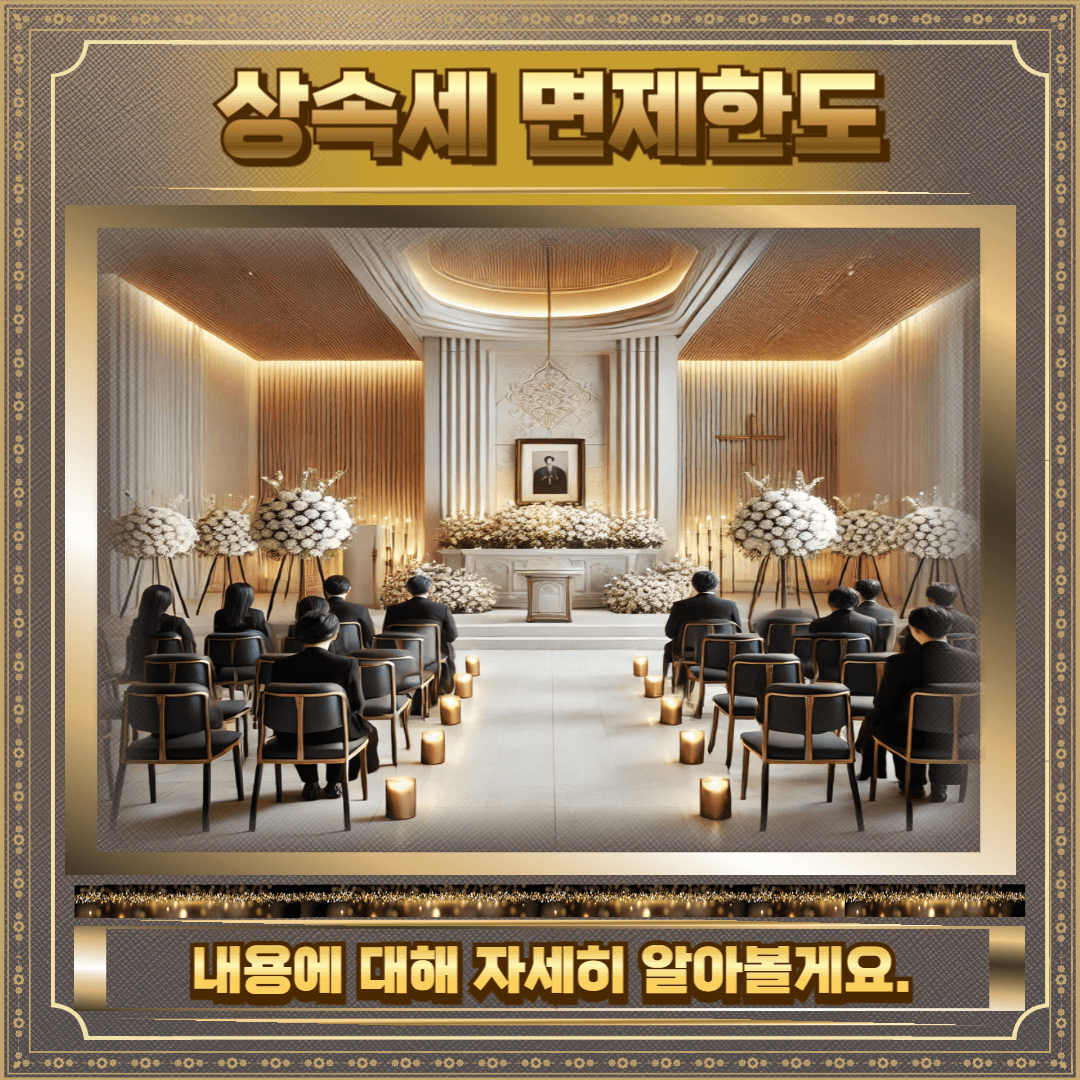 상속세 면제한도