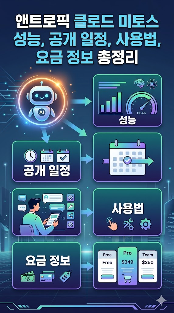 앤트로픽 클로드 미토스 성능, 공개 일정, 사용법, 요금 정보 총정리
