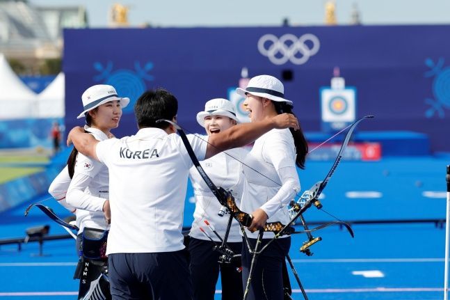 여자대표팀 승리 확인 순간