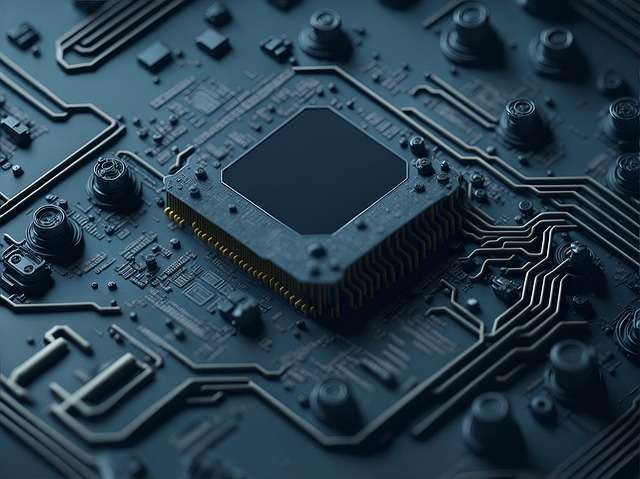 PC의 GPU CPU 하드웨어 사진