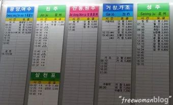 대구 시외버스터미널 시간표 예매 요금_28