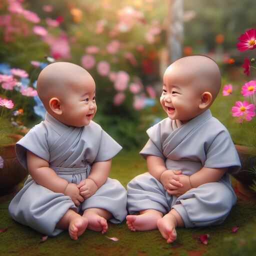 부천님 오신 날 동자승 이미지