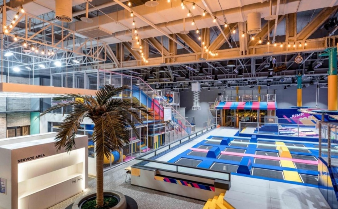 거제 한화리조트 벨베디어 바운스트램플린 파크