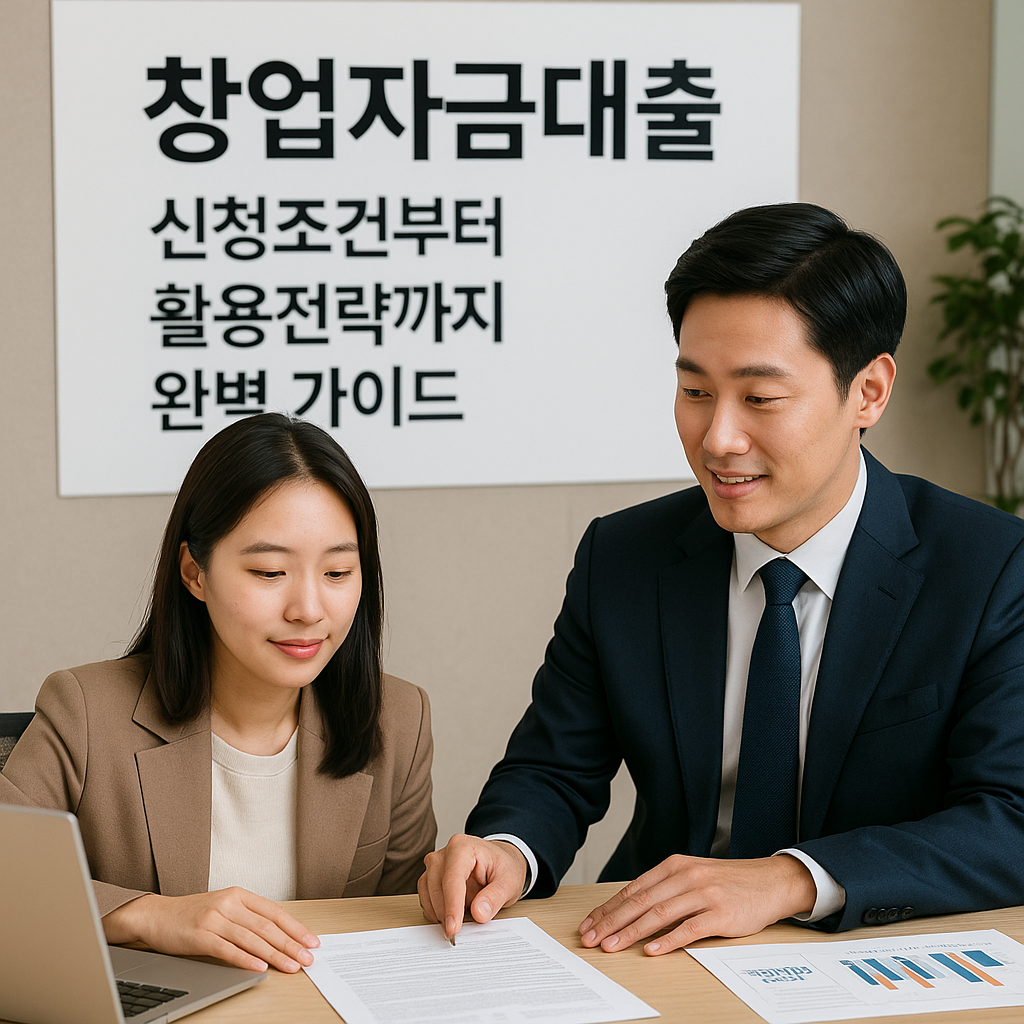 창업자금대출 신청조건부터 활용전략까지 완벽 가이드