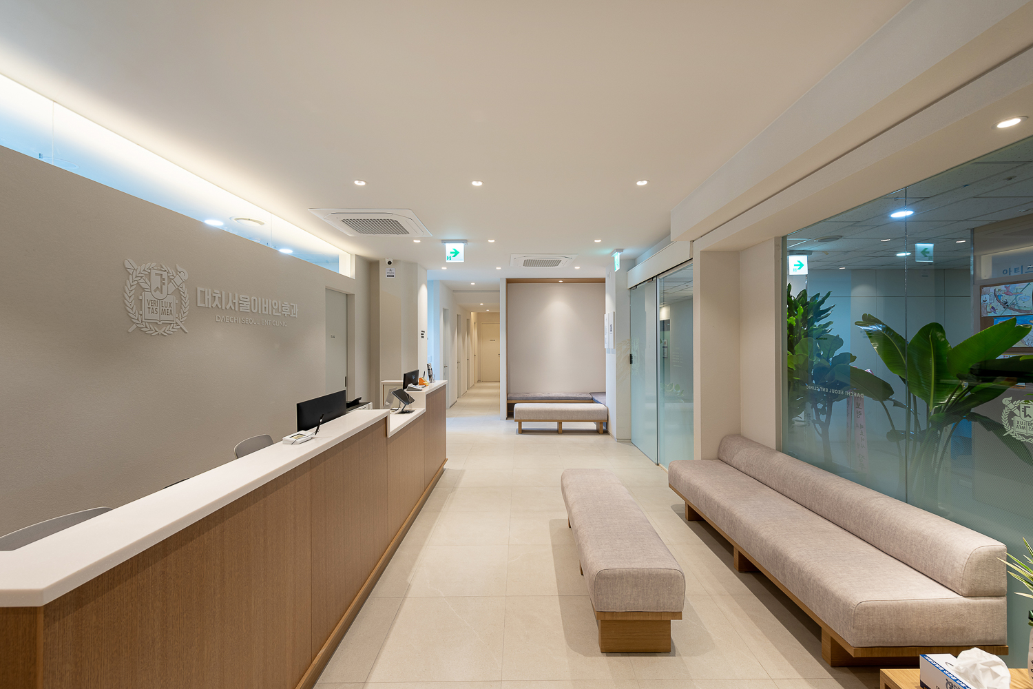 대치서울이비인후과 내부 측면