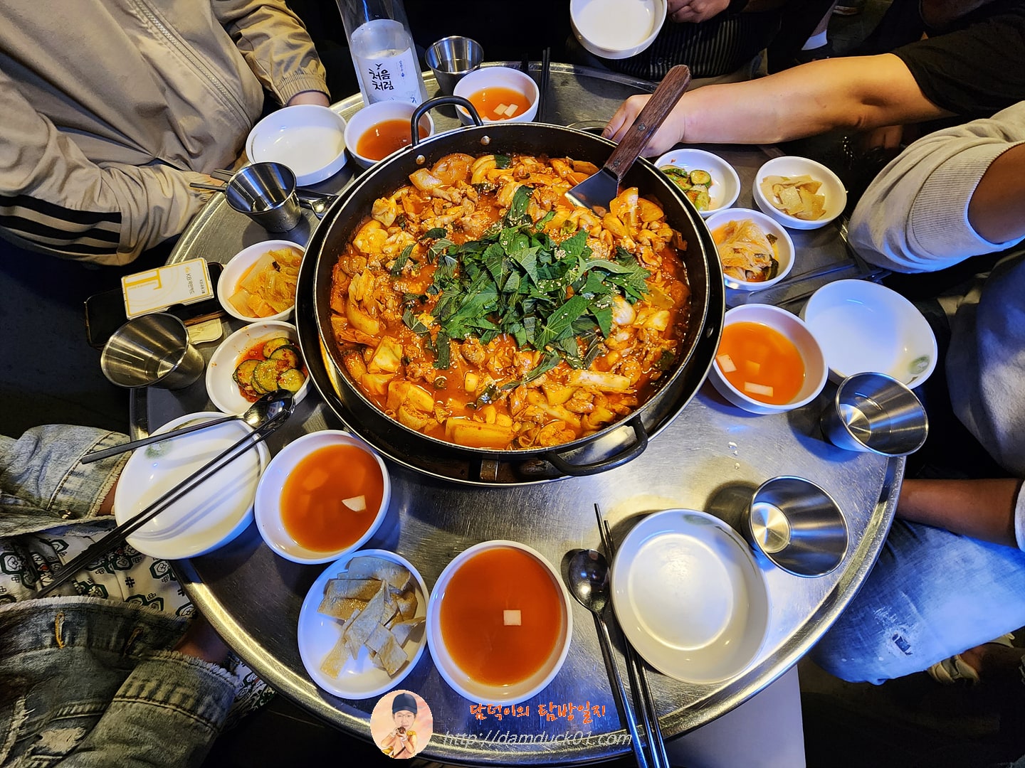 닭갈비 5인분 상차림