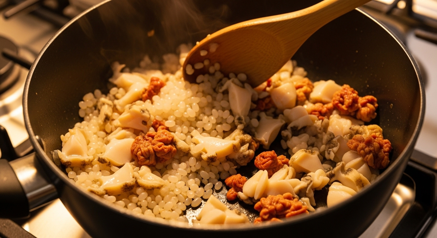 전복내장죽 끓이는 법