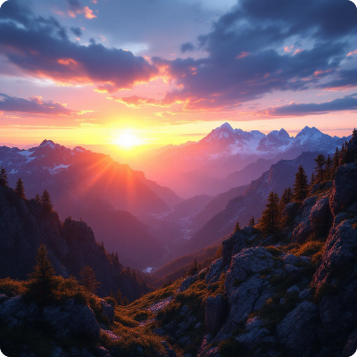 부산 새해 일출 해돋이 명소 가상 이미지