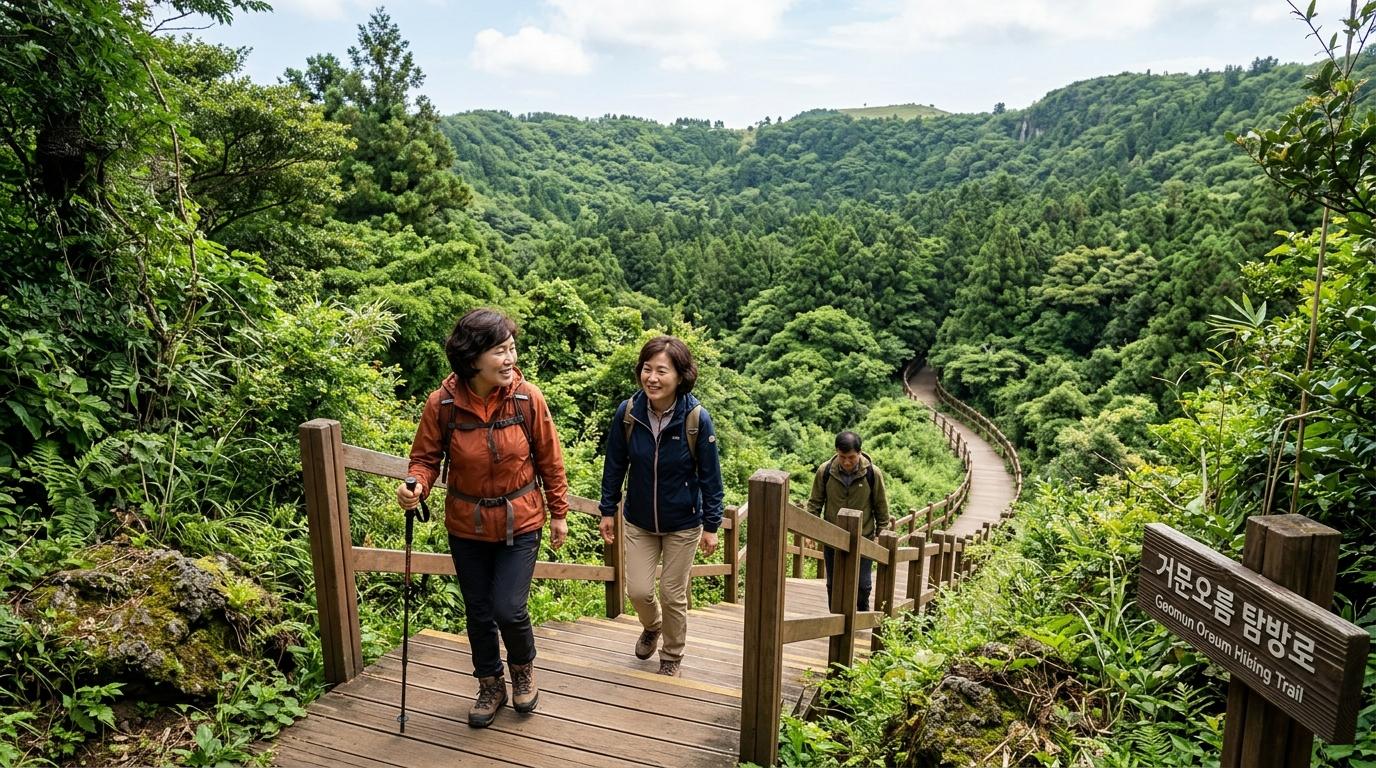 제주 선흘리 거문 오름