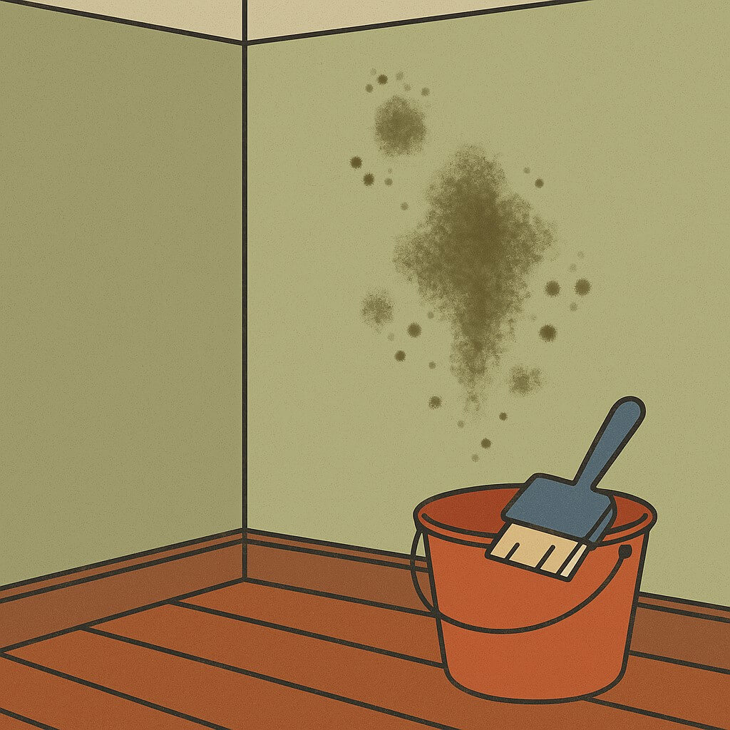 벽지 곰팡이 대처법