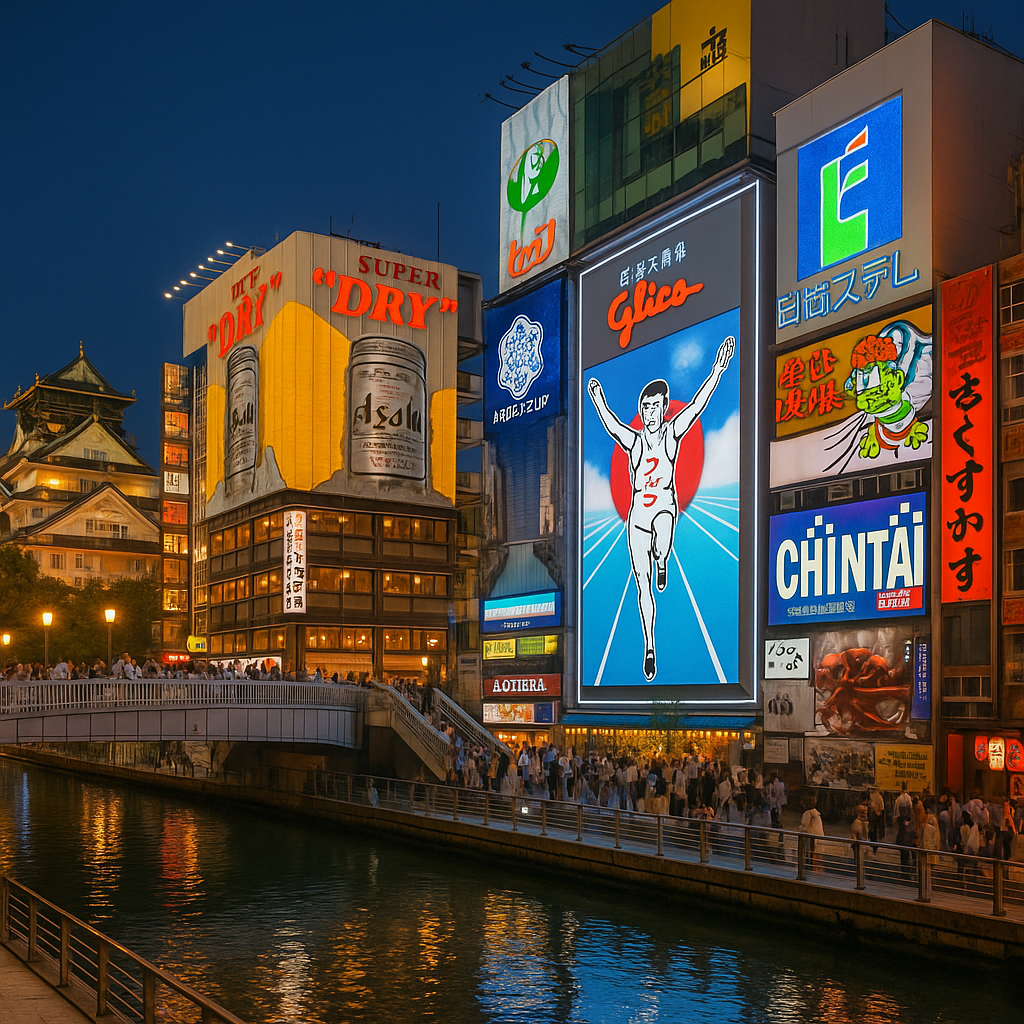 오사카 자유여행 핵심 스팟 가이드