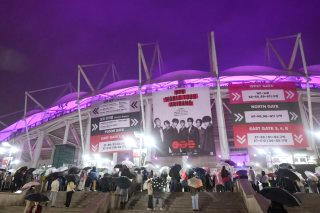 BTS 팔찌 도난 용의자 남성 추적