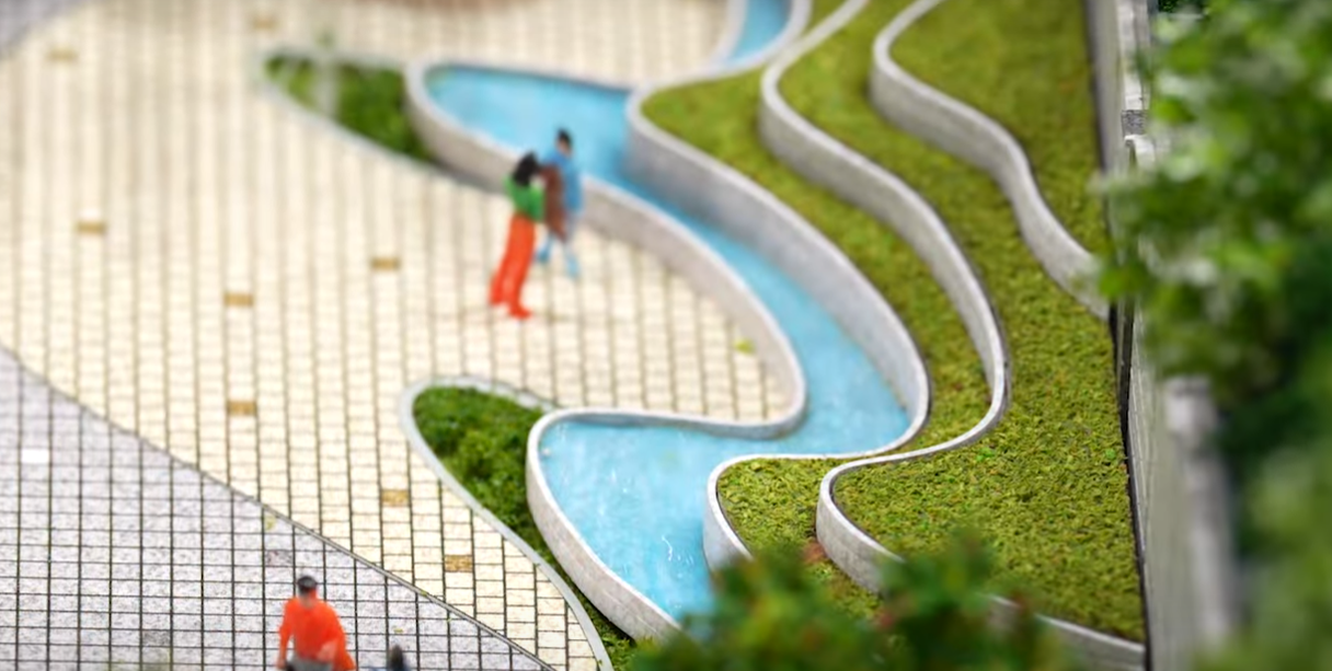 래미안 레벤투스 조경