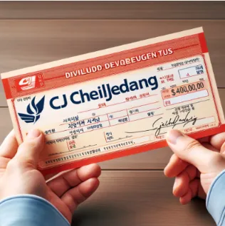 CJ 001040 001045 00104K 배당일 분석 2