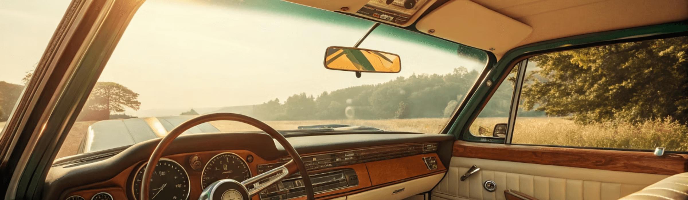 실내 온도 관리는 생명과 직결된다는 차량 내부의 모습 이미지