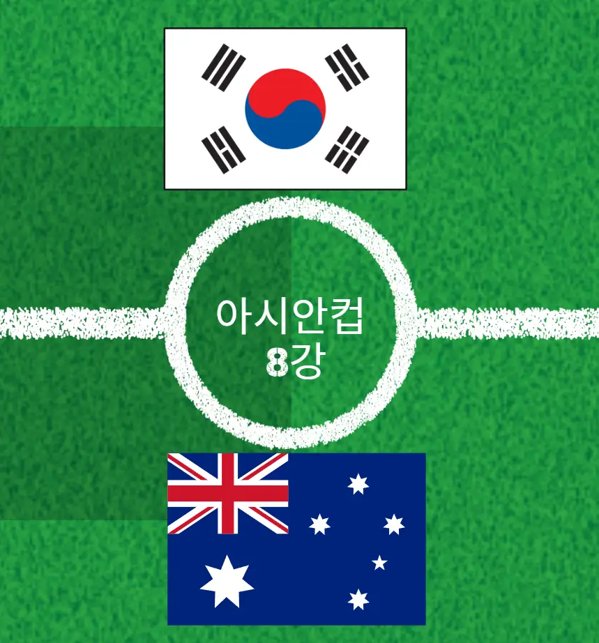 아시안컵 한국 대 호주