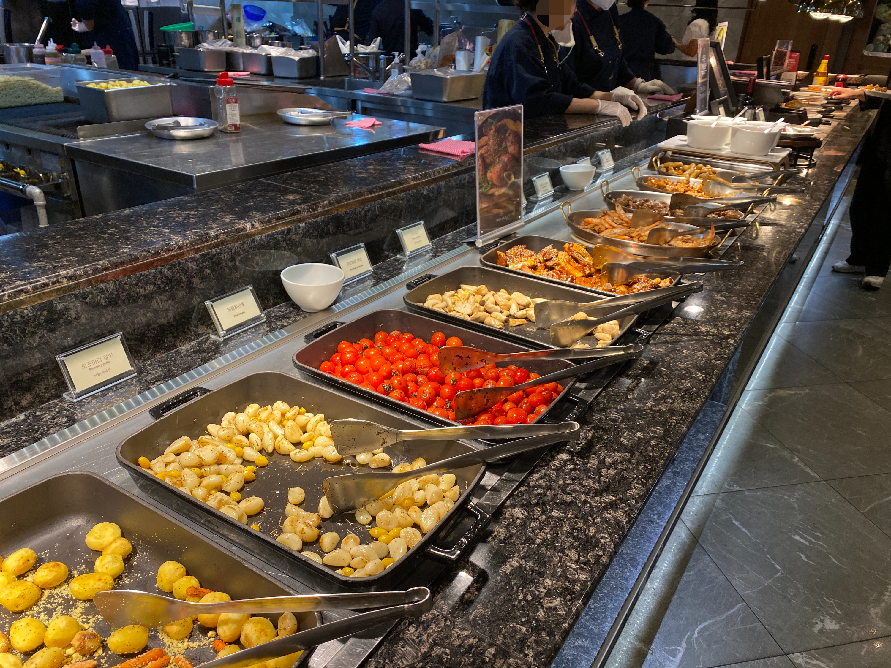 힐스카이웨딩컨벤션뷔페메뉴