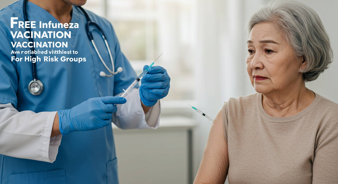 독감 예방접종 무료대상, 만 65세 이상 어르신