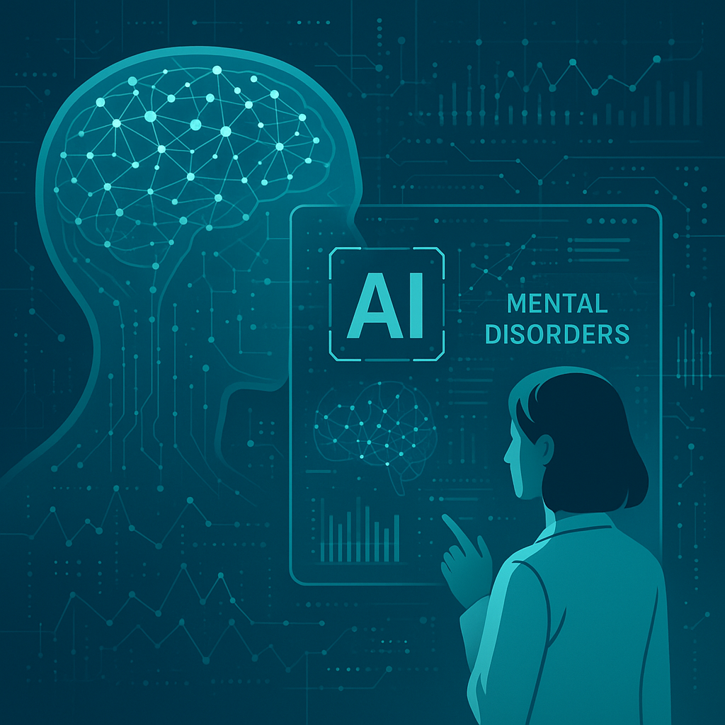 의사가 AI 차트를 보는 그림