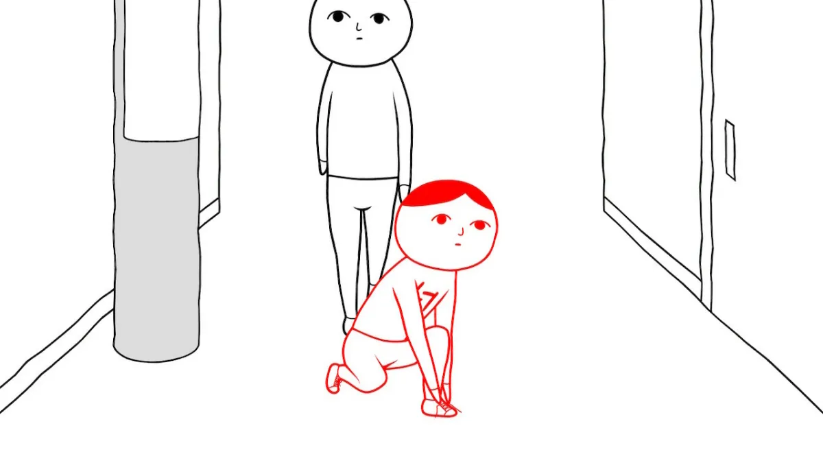 길가는-사람의-길을-막고-신발끈을-묶는-사람