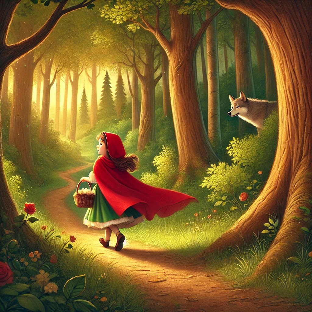 빨간 모자 빨간 망토 [이미지 출처: openAI]
비올렛의 숲 forest-of-violet.co.kr