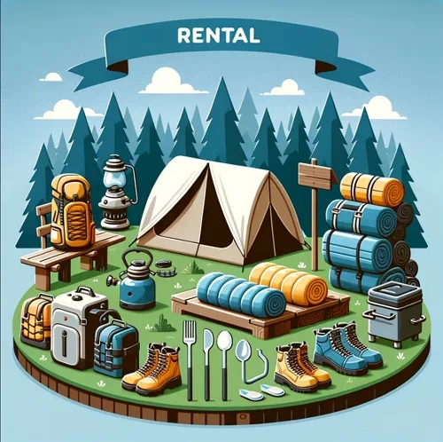 캠핑용품 렌탈 대여