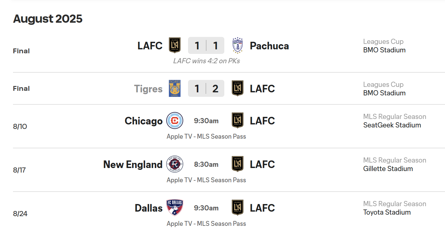 손흥민 LAFC 데뷔전 경기일정 중계방송 보기