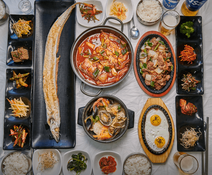 성산 맛집 "팔도식당 성산 섭지코지점" 음식