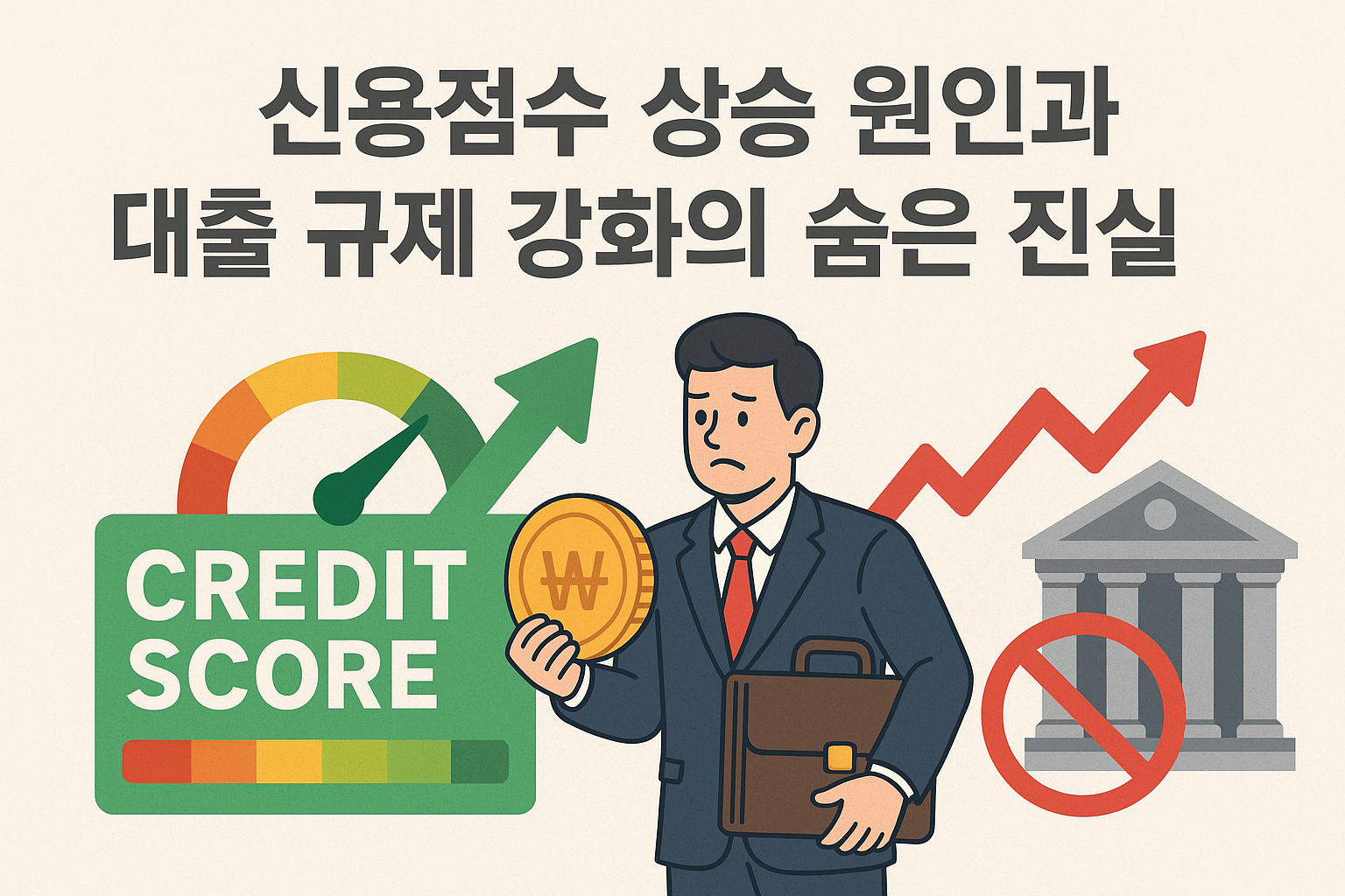 신용점수상승원인과대출규제강화의진실