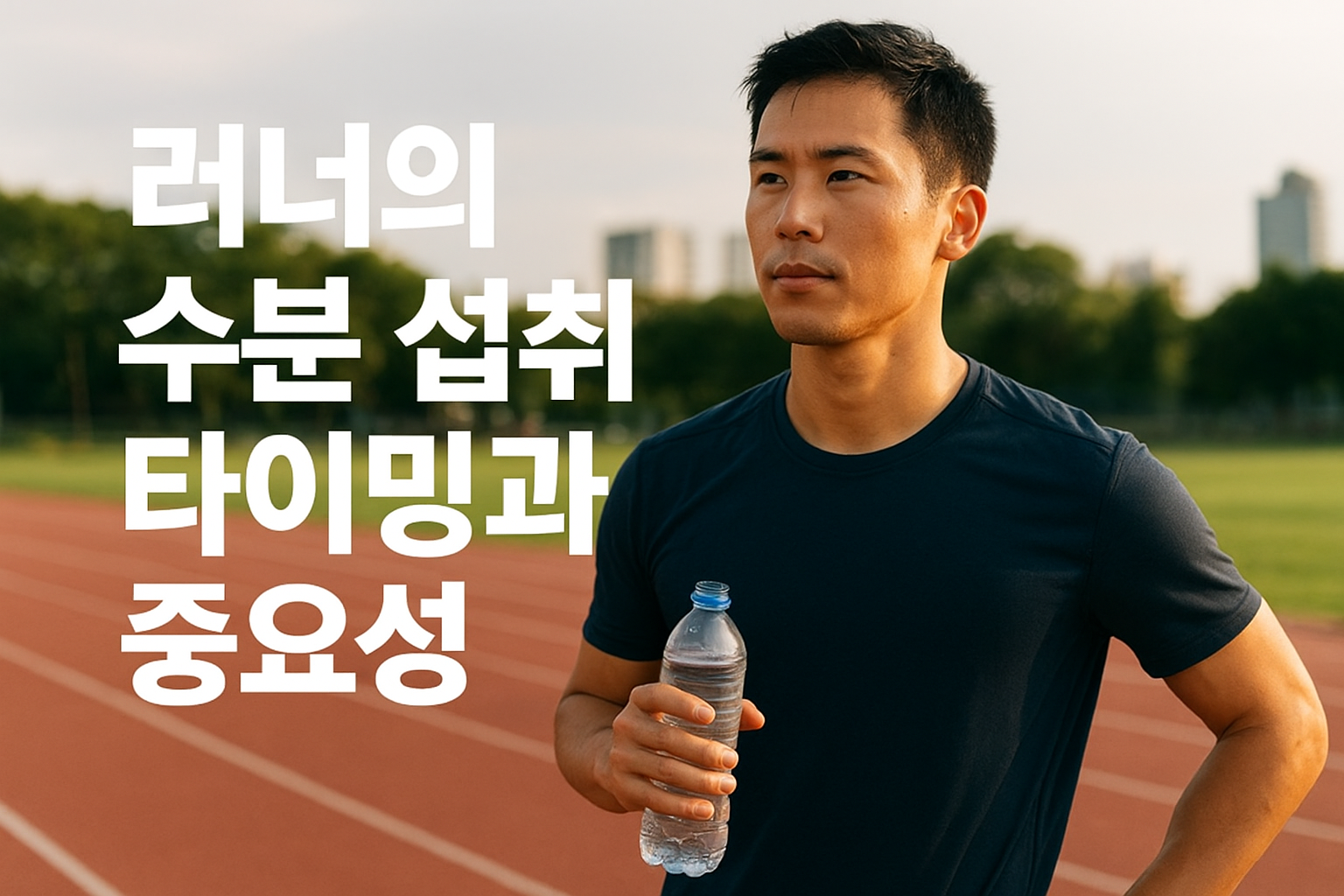 건강한 러너의 수분 섭취 타이밍과 중요성