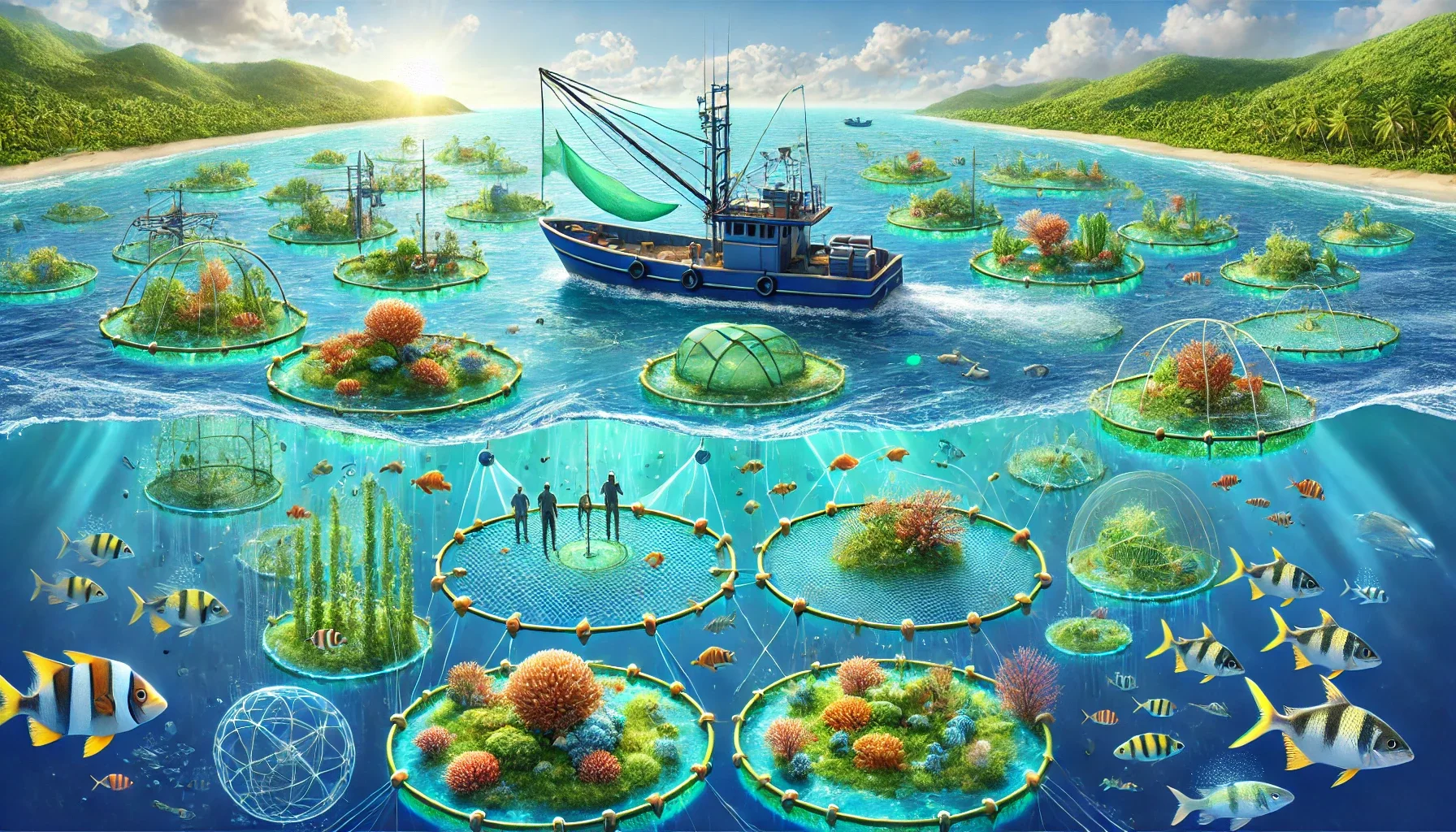 생물 다양성 보전을 표현한 이미지