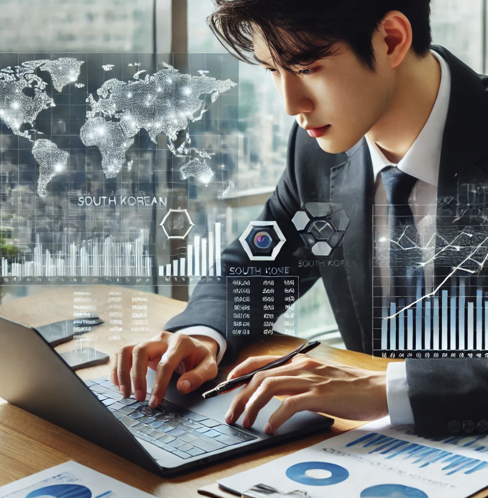 부동산 판매 데이터를 분석하는 모습