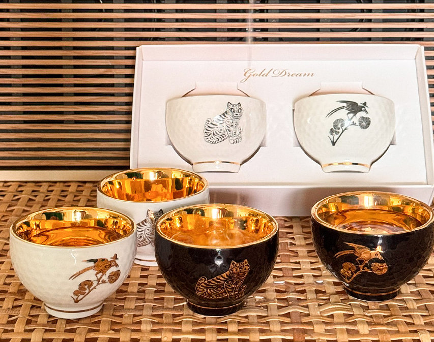 골드드림 24K 호작도 금잔, 창립기념일 선물 외국인 답례품 추천