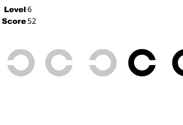 C의-뚫려있는-방향의-일치하는-키를-정확하게-누르는-화면