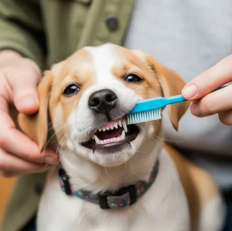 강아지 양치질해도 입냄새 나는 이유-2