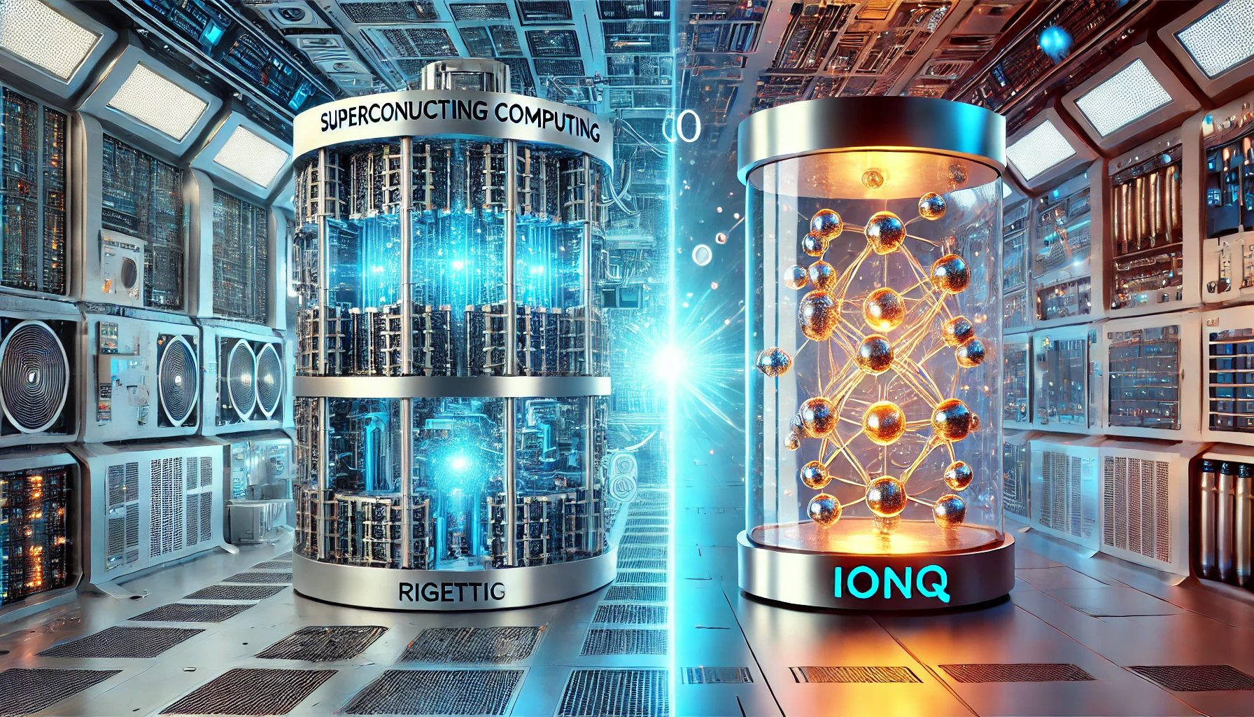 리게티컴퓨팅과 아이온큐에 관한 이미지